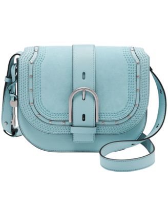 Fossil - Wiley Leather Saddle Bag