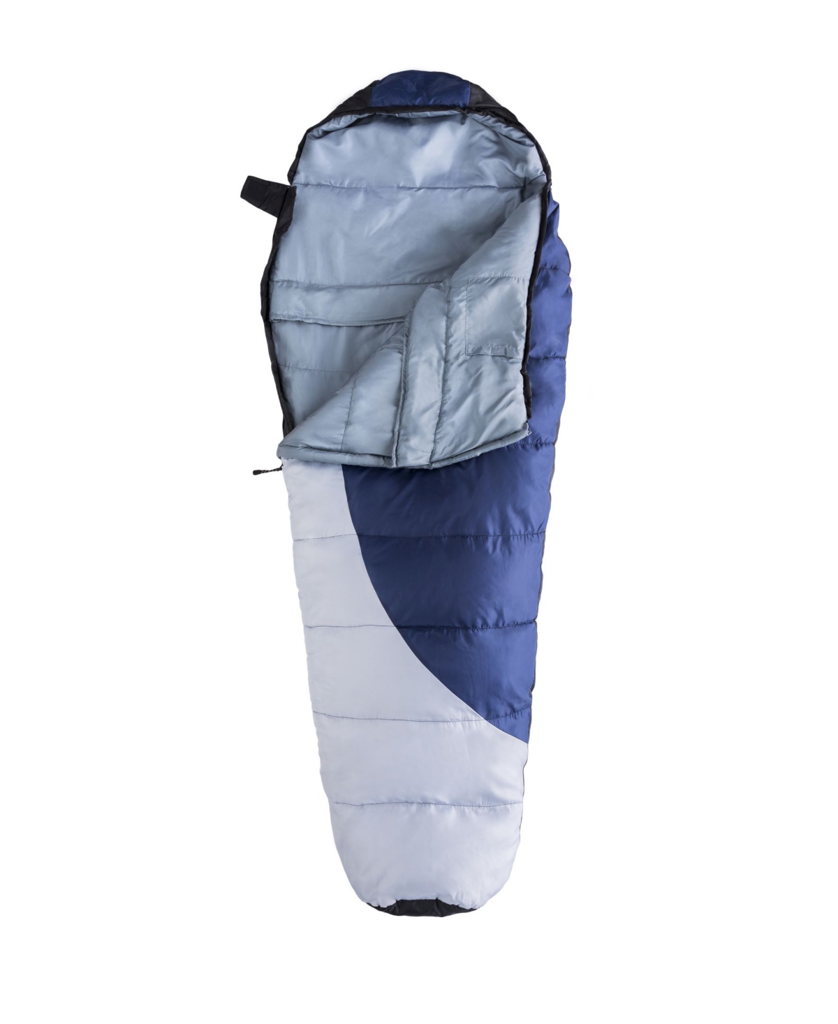 Kamp-rite Kitimat Mummy Sleeping Bag In Dark Blue/light Blue