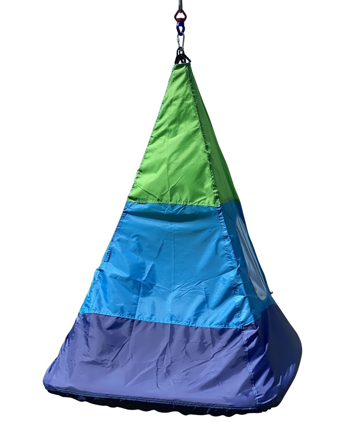 Shop M&m Sales Enterprises Outdoor Teepee Tent Swing In Multi