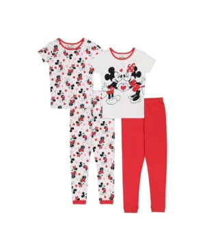 Minnie Mouse Big Girls Cotton 4 Piece Set