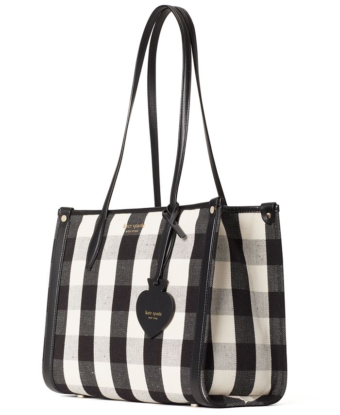 kate spade new york Market Gingham Medium Tote & Reviews - Handbags ...