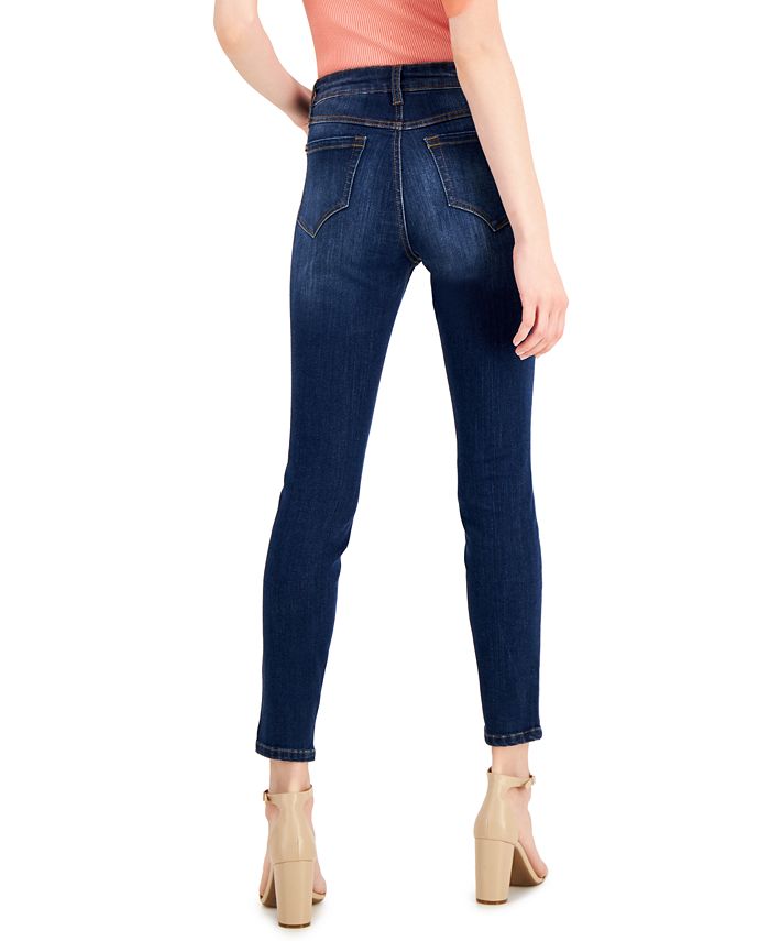 INC International Concepts Petite Mid Rise Skinny Jeans, Created for