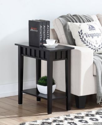 Dennis End Table with Shelf