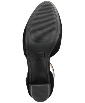 Estrella Block Heel Ankle Strap Platform Pumps, Created for Macy's