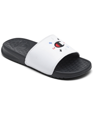 Champion Little Boys Ipo Circular Logo Slide Sandals from Finish Line