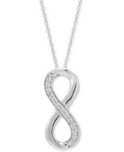 Infinity necklace shop near me