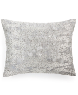 Shop Hotel Collection Closeout!  Mineral Decorative Pillow, 16" X 20", Created For Macy's In Grey