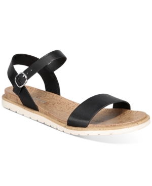 Sun + Stone Mattie Flat Sandals Created for Macy's Women's Shoes