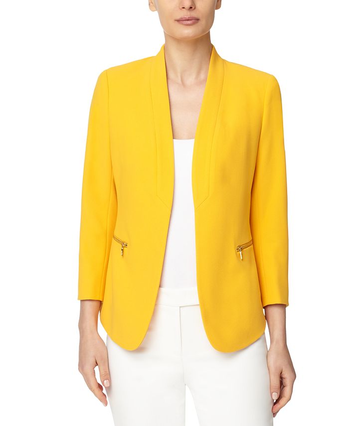 Macy's yellow clearance blazer