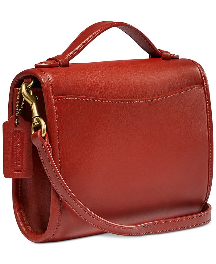 the coach originals glovetanned leather kip turnlock crossbody