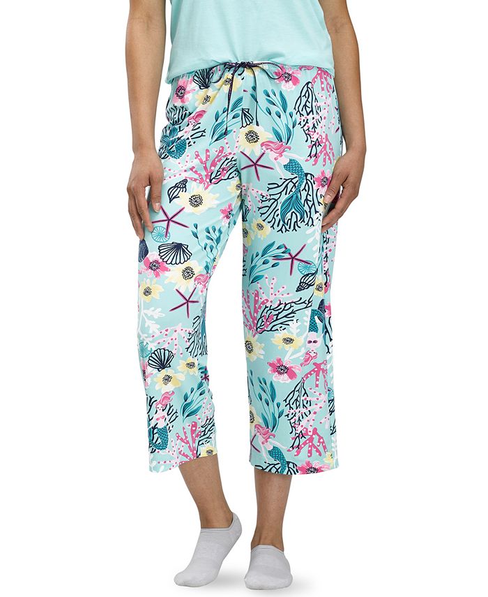 Hue Women's Tropical Print Capri Pajama Pants - Macy's