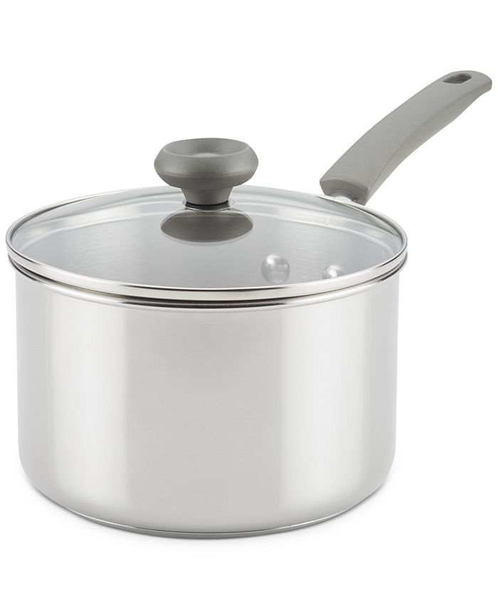 Farberware - Complements Stainless Steel 3-Qt. Covered Saucepan