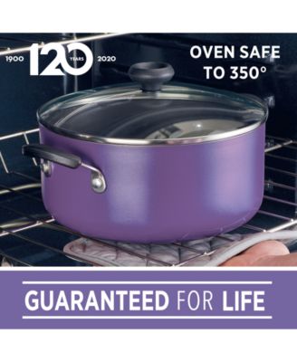 Farberware 12-Pc. Aluminum Nonstick Cookware Set - Purple