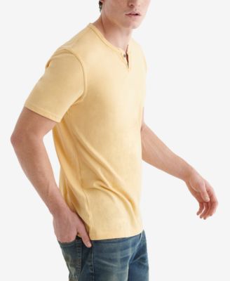 Men's Venice Burnout Notch Short Sleeves T-shirt