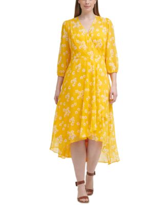 Calvin Klein - Plus Size Floral-Print Maxi Dress