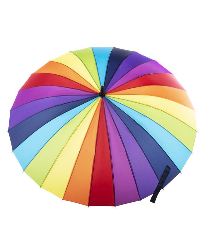 Totes Women's Rainbow AutoOpen Stick Umbrella & Reviews Kids Macy's
