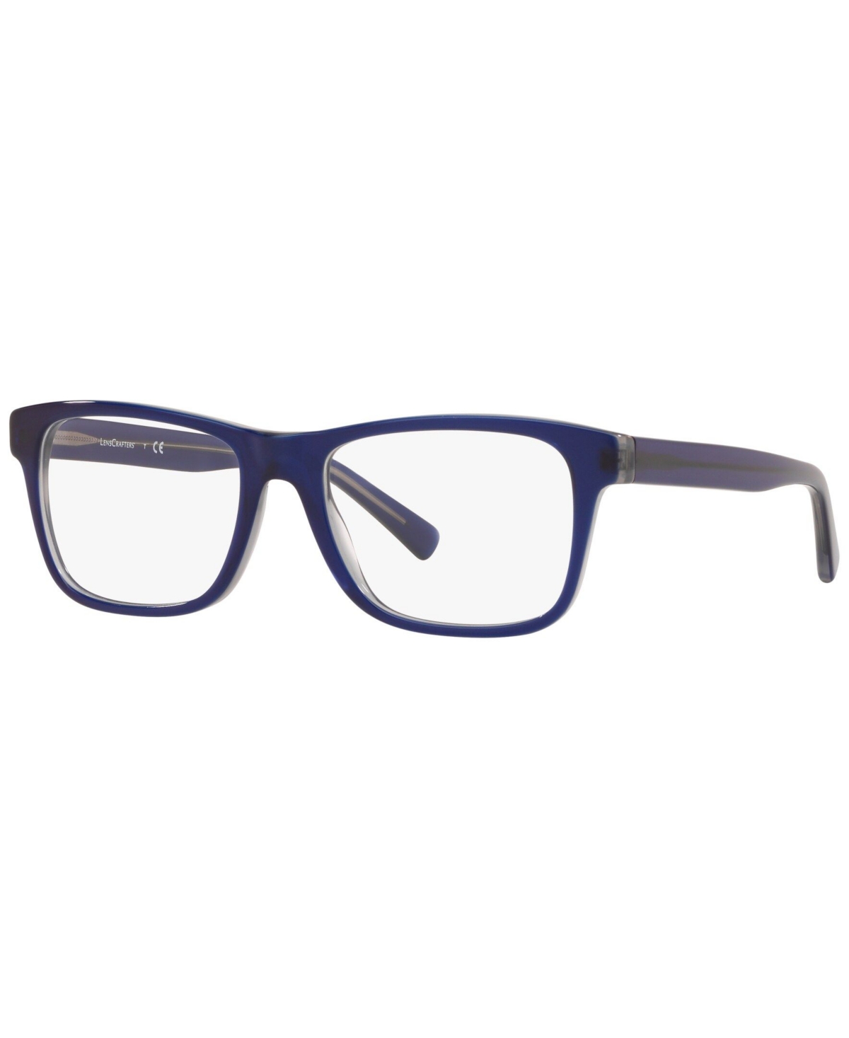 EC2002 Unisex Square Eyeglasses - Blue