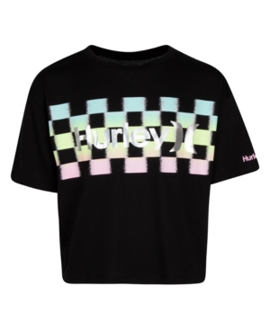 Hurley Big Girls Crystal Cove Cropped T-shirt