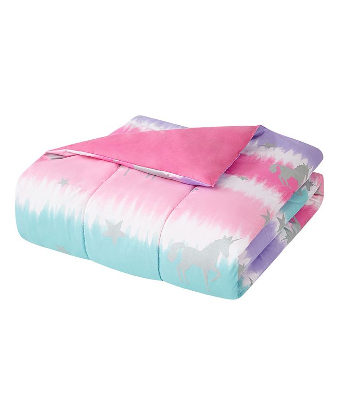 Jessica Sanders Jumping Unicorn 5Piece Comforter Set, Twin Macy's
