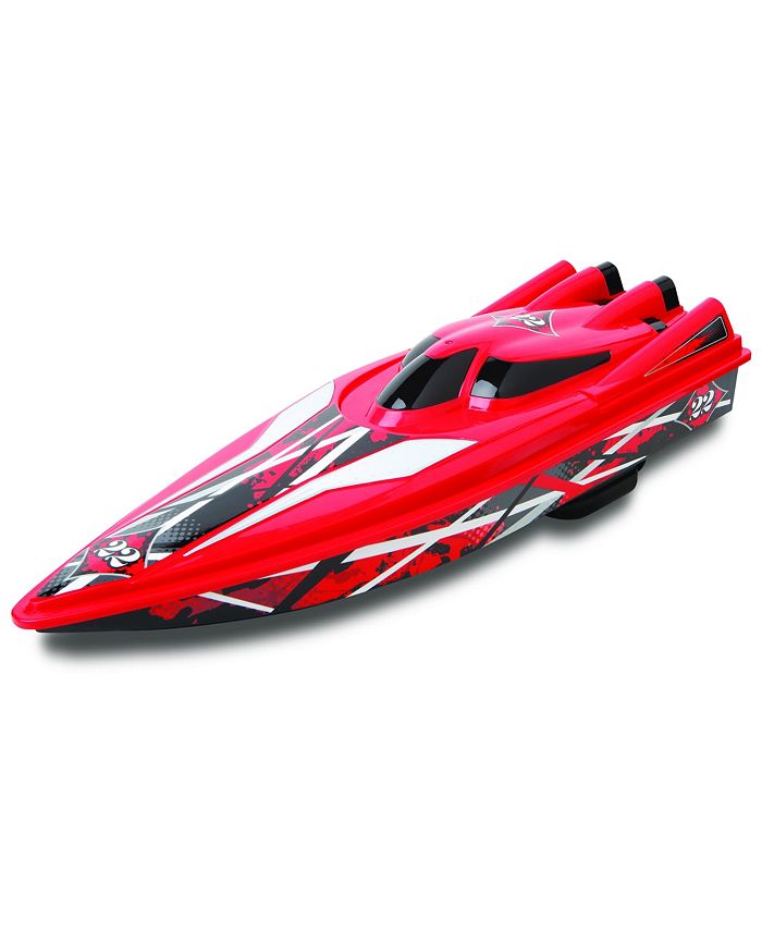 Green Sharper Image Toy RC Speed Boat Racer 