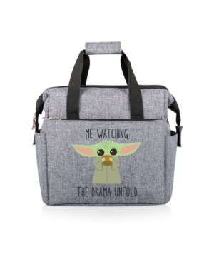 Oniva Mandalorian The Child On The Go Drama Lunch Cooler Bag In Heathered Gray