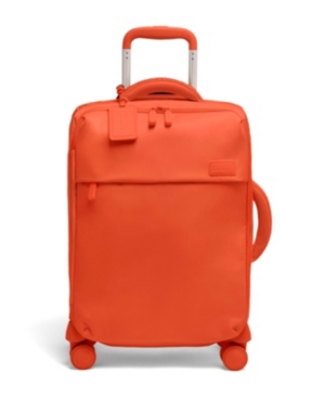 Lipault New Plume 21" Carry-on Spinner Suitcase In Flash Coral
