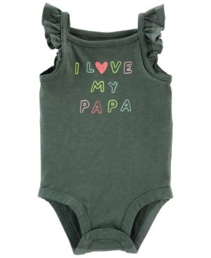 Baby Girls I Love My Papa Bodysuit