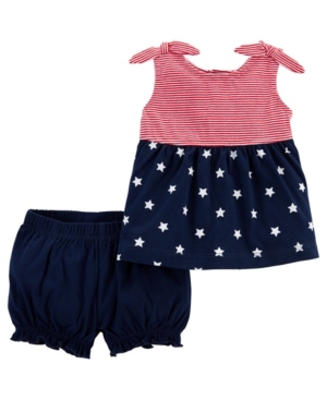 Baby Girls 4th of July Outfit 2 Piece Set