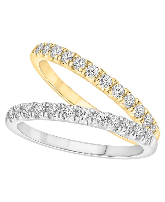 Macy's - Certified Diamond 1/2 ct. t.w. Pave Band in 14K White Gold or Yellow Gold