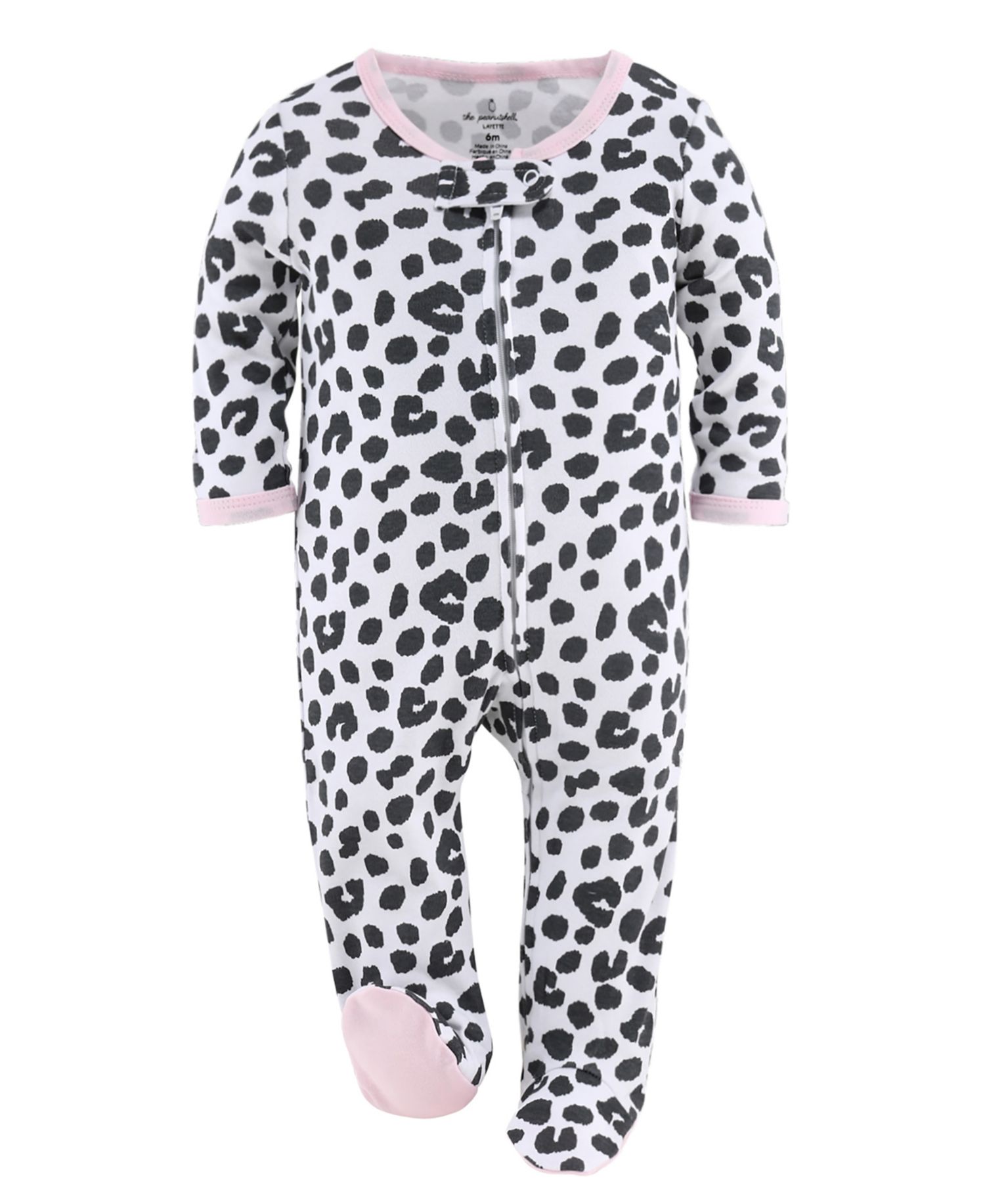 Baby Girls Sleep n Play Footed Pajamas Sleepwear Set, 0-3 Months, Pink, 3-Pack