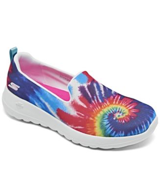 Skechers Women's Go walk 5 - Joy Tie Dye Slip-On Walking Sneakers from ...