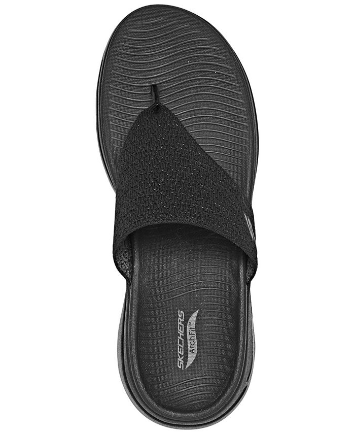 Skechers Women's Go Walk Arch Fit Weekender Arch Support Thong Flip