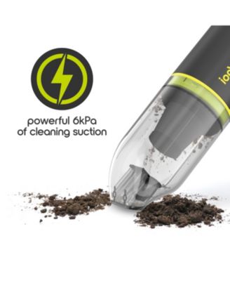 ionvac HandVac, Cordless Handheld Vacuum with USB-Charging and Multiple Attachments