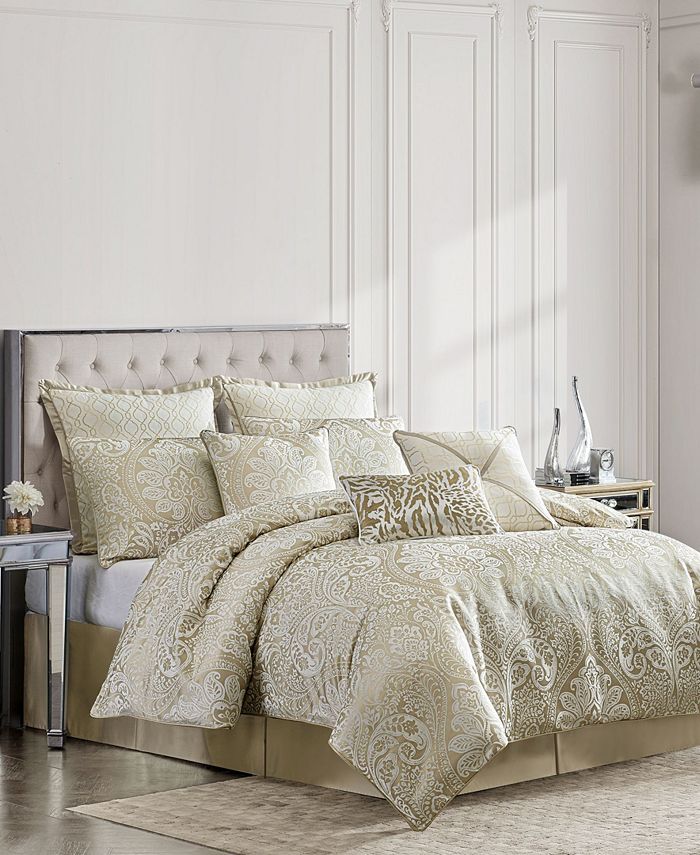 Croscill Helena 4 Piece Comforter Set, Queen Macy's