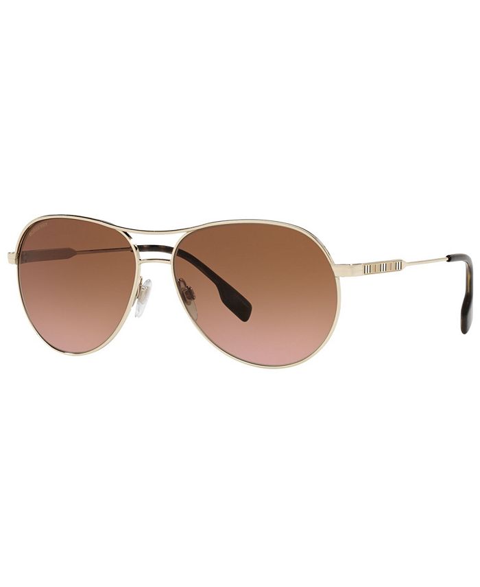 Burberry Women's Tara Sunglasses, BE3122 59 - Macy's