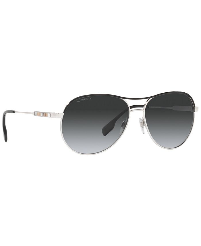 Burberry Women's Tara Polarized Sunglasses, BE3122 59 - Macy's