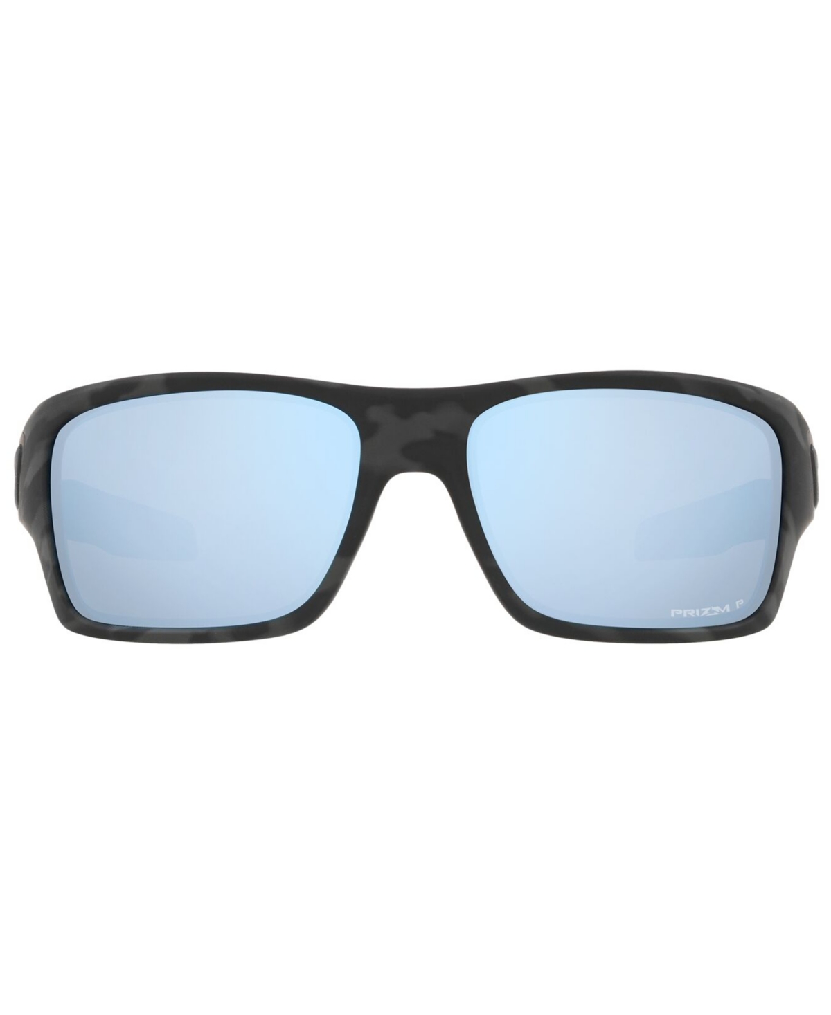 Shop Oakley Men's Turbine Polarized Sunglasses, Oo9263 63 In Matte Black Camo,prizm Deep Water Polari