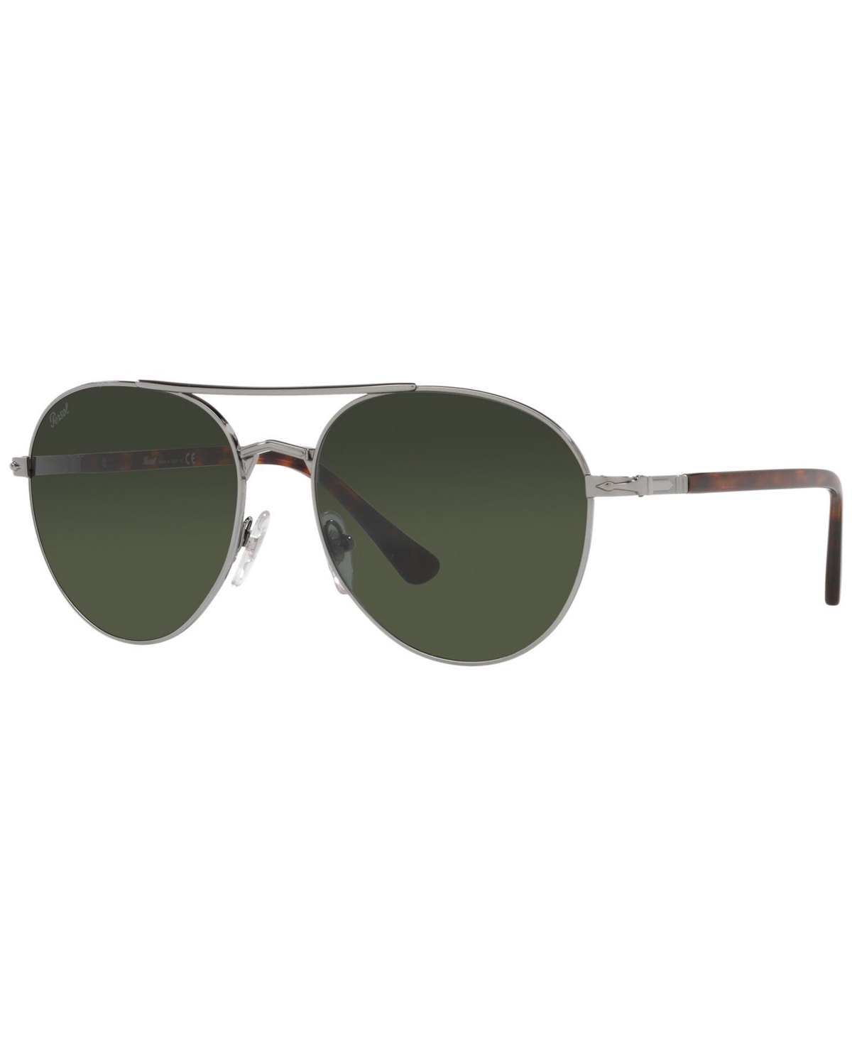 Persol Unisex Sunglasses Po2477s In Gunmetal,green