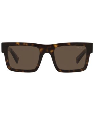 PRADA Symbole Rectangular Men's Sunglasses, PR 19WS - Macy's