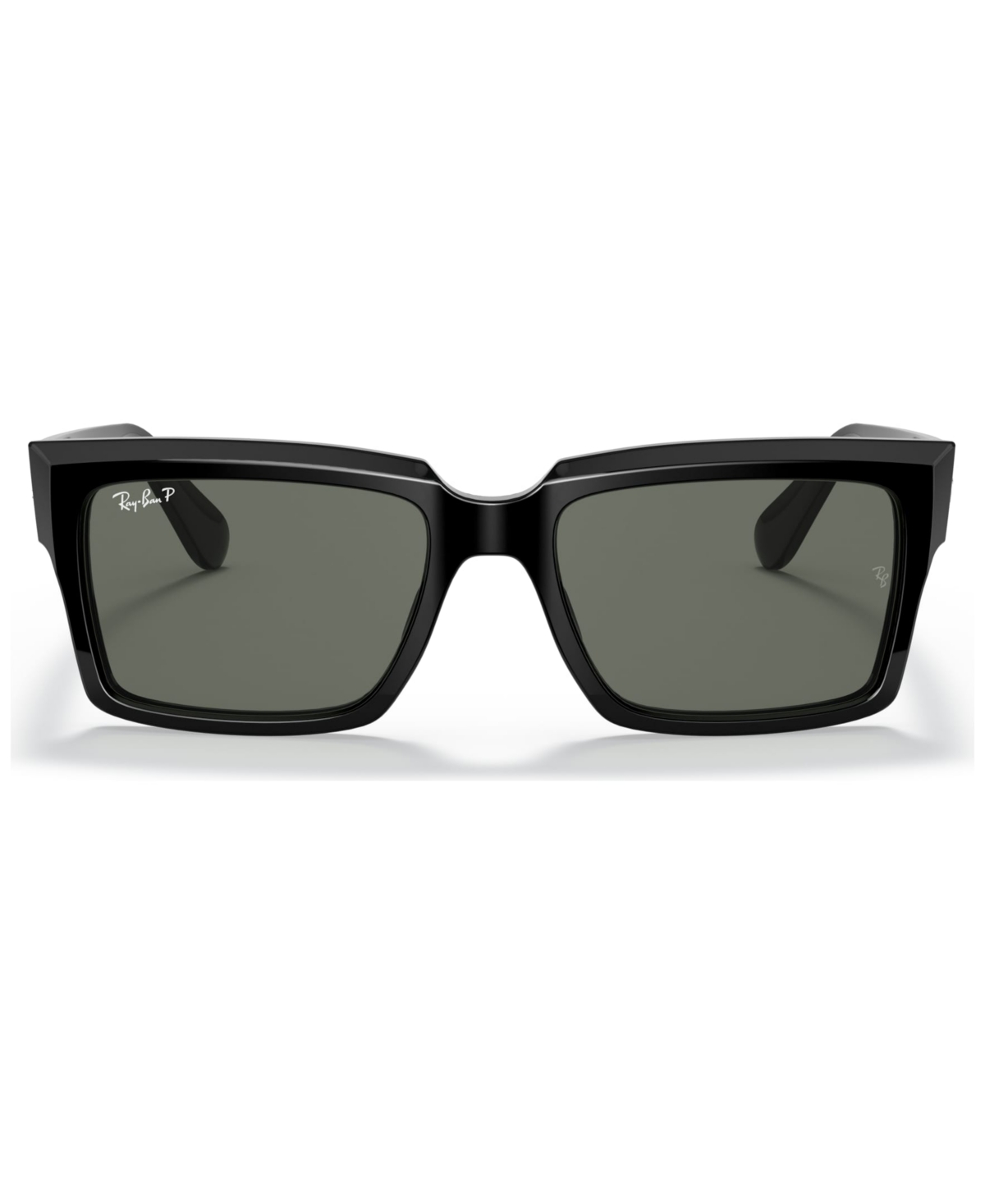 Ray Ban Rb2191 Inverness Sunglasses In Black,polar Green