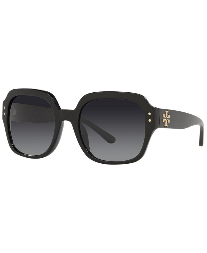 Tory Burch Women's Polarized Sunglasses, TY7143U 56 & Reviews - Sunglasses  by Sunglass Hut - Handbags & Accessories - Macy's