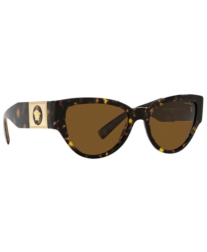 Versace Women's Polarized Sunglasses, VE4398 55 Macy's