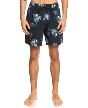 Quiksilver Men's Royal Palms 17" Volley Shorts In Black