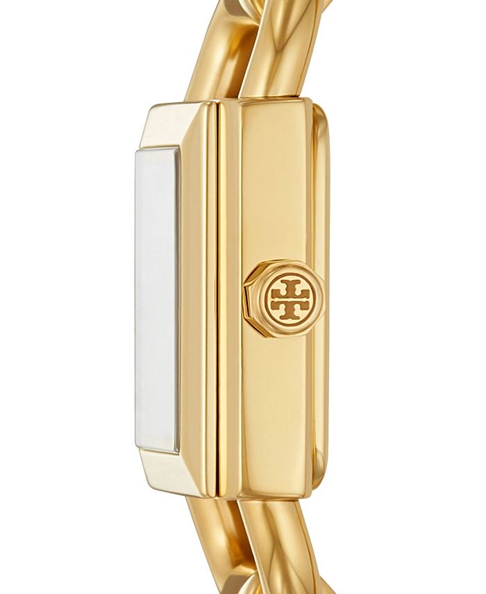  Tory Burch TBW7257 Cream Dial Gold Tone Stainless Steel  Bracelet Band with Two Tone Bracelet Band Phipps Watch Women's Gift Set : Tory  Burch: Clothing, Shoes & Jewelry