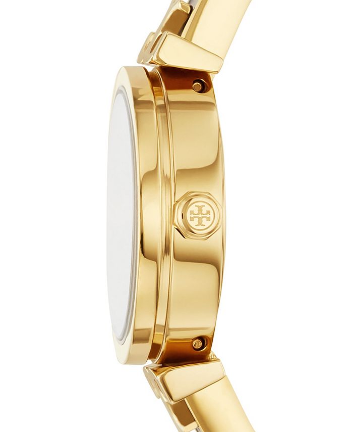 Tory Burch - Women's Slim Gold-Tone Stainless Steel Bracelet Watch 22mm