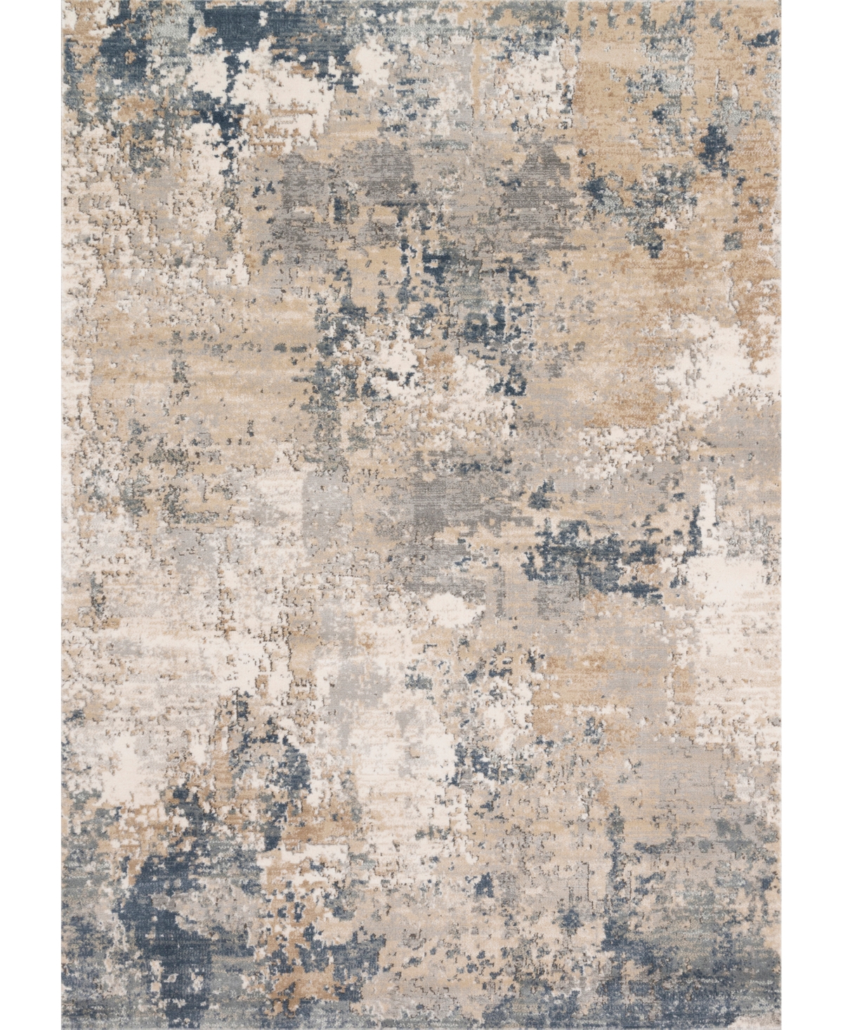 Loloi Ii Teagan Tea-06 6'7in x 9'2in Area Rug - Sand, Mist