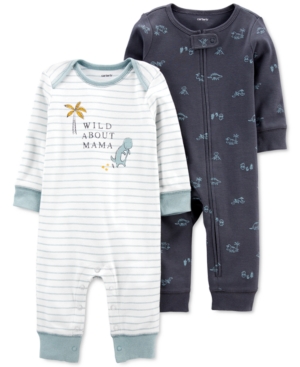 Carter's Baby Boys Two-Pack Jumpsuits