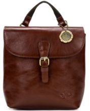 Patricia Nash Kirby Leather Crossbody, Created For Macy's in Blue