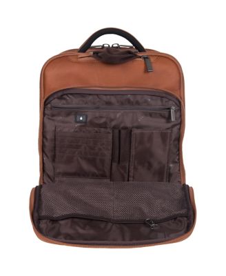 Full-Grain Colombian Leather 16" Laptop Tablet Travel Backpack