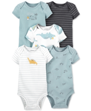 Carter's Baby Boy 5-Pack Short-Sleeve Bodysuits